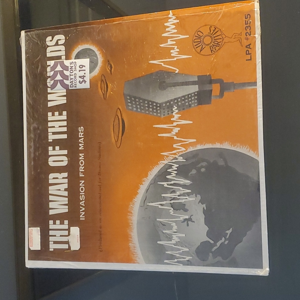 War of the world's Audio Rarities record